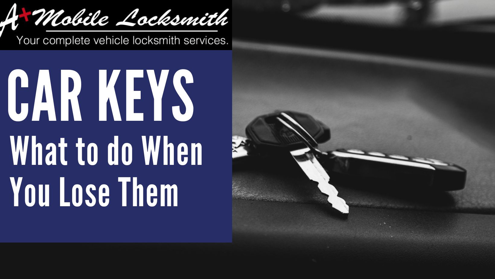 What to do if you lose your car keys