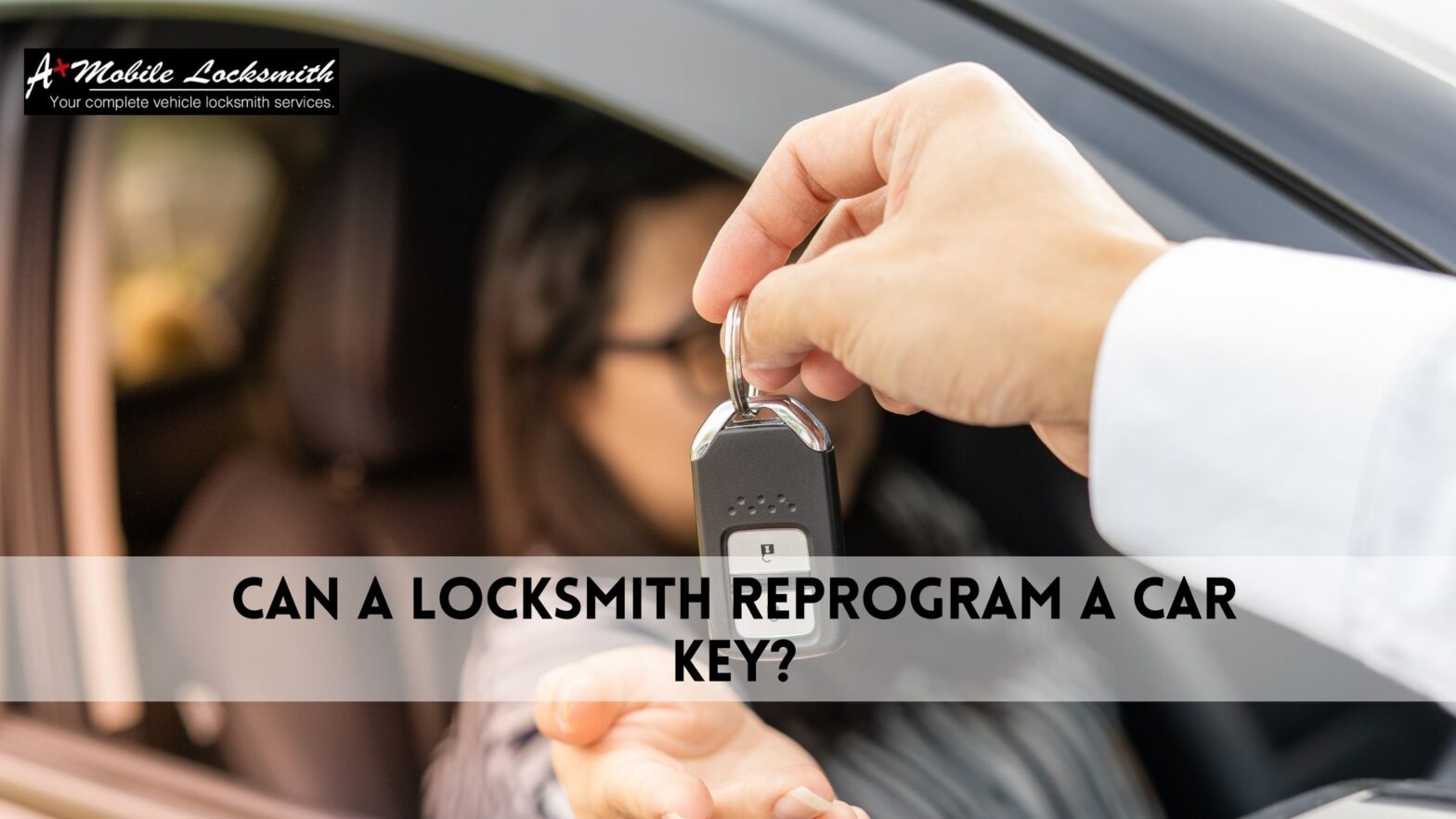 Can a locksmith reprogram a car key