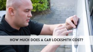 How much does a car locksmith cost