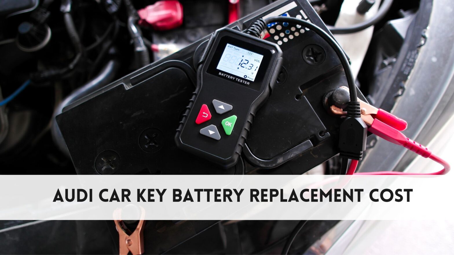 Audi car key battery replacement cost