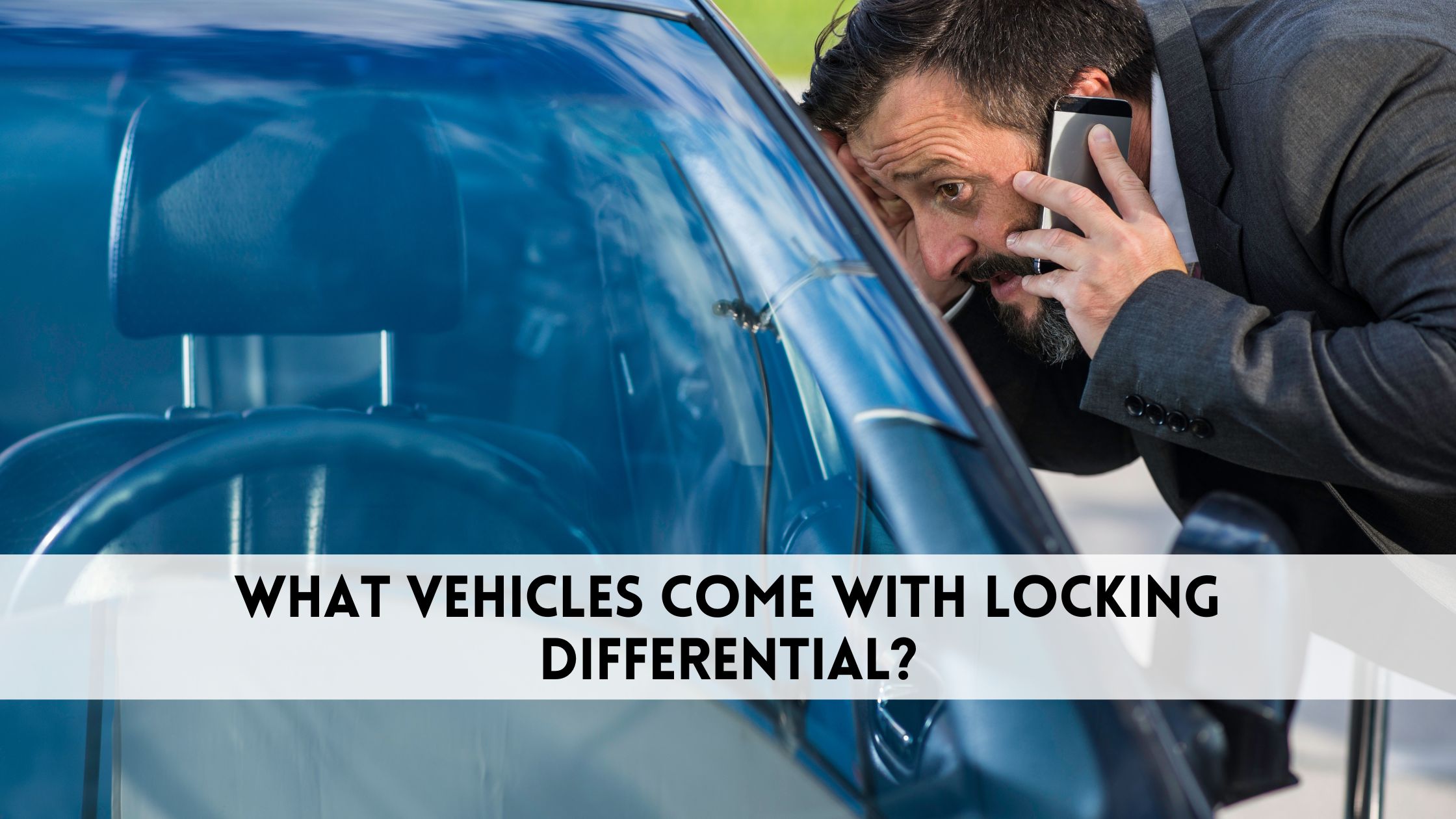 what vehicles come with locking differential​